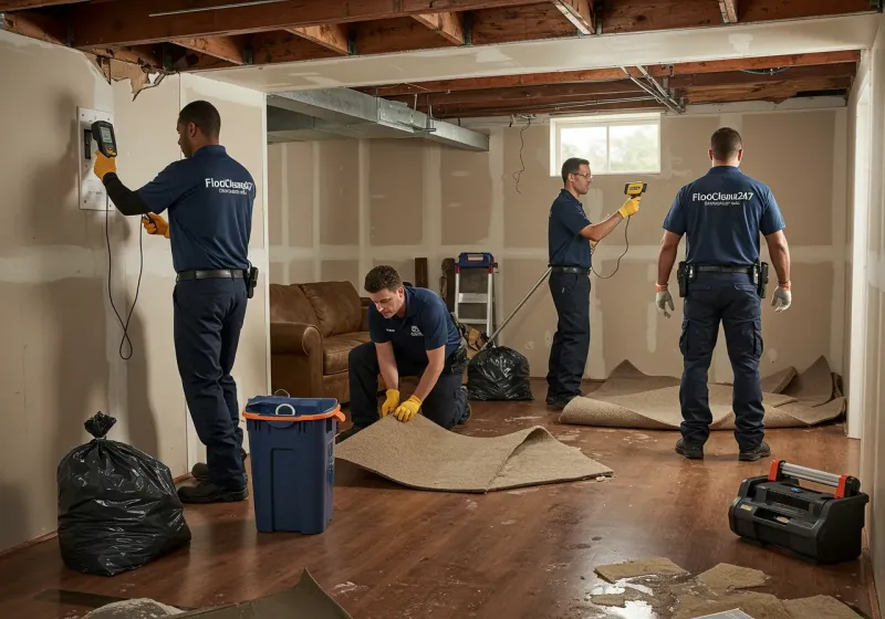 Flood DamageMaterial Assessment and Debris Removal process in Avoca, PA